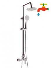 Columna de ducha con monomando OMNIA 03766