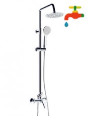 Columna de ducha con monomando BASIC 03769