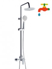 Columna de ducha con monomando SINUA 03767