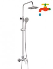 Columna de ducha con monomando ENKEL Cromo 03761