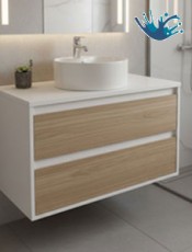 DROP Mueble de baño suspendido.