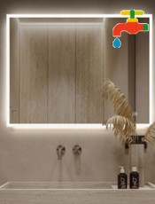 Espejo LED retroiluminado GEA.