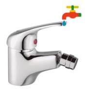 Monomando bidet ENKEL Cromo