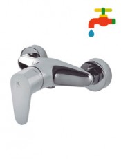 Monomando ducha BALANS Cromo