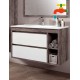 Mueble de baño ANA 2 cajones suspendido.