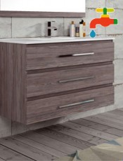 Mueble de baño MILAN 3 cajones suspendido.
