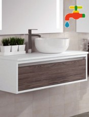 Mueble de baño ROMA 1cajón suspendido.