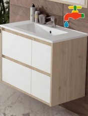 Mueble de baño VERONA 4 cajones suspendido.