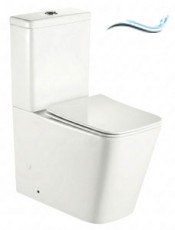 Inodoro moderno Tornado Rimless adosado a pared 