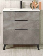 Mueble de baño CÍES 3 cajones con patas.