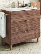 Mueble de baño GIJÓN 3 cajones con patas.