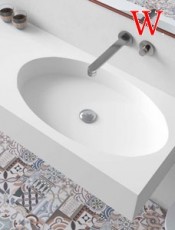 Lavabo encimera CALIFORNIA Solid Surface